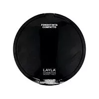 Пудровая основа компактная для лица Top Cover Compact Foundation Layla Cosmetics