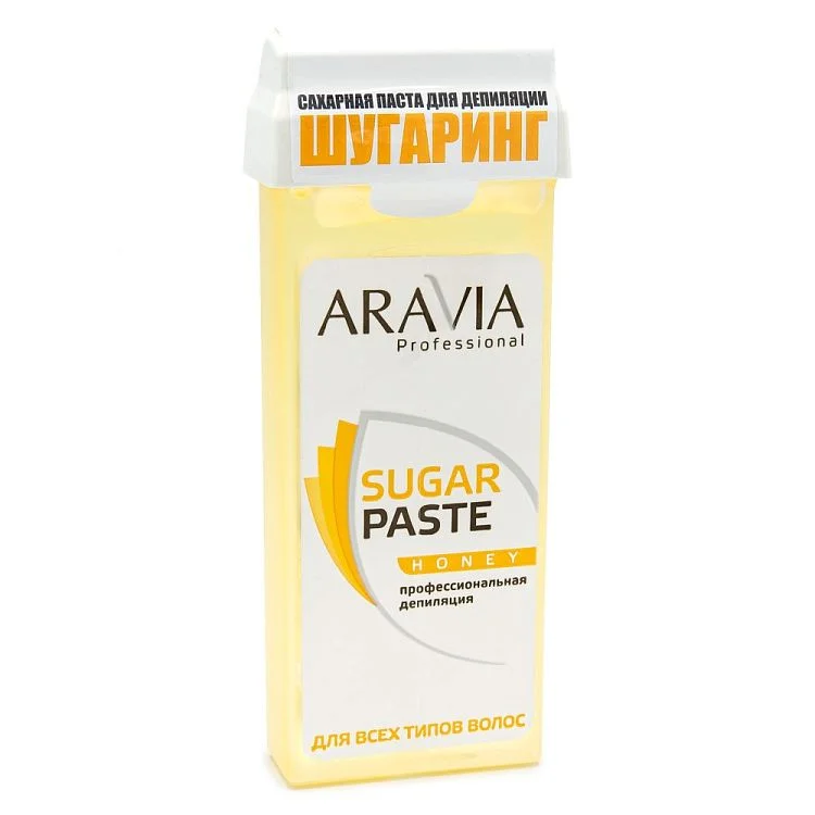 Сахарная паста для шугаринга очень мягкой консистенции Медовая в картридже