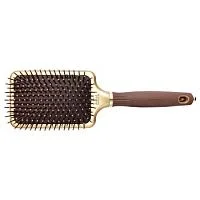 Щетка EXPERT CARE RECTANGULAR Nylon Bristle Gold&Brown L Olivia Garden