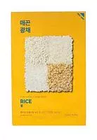 Тканевая маска против пигментации с экстрактом риса Pure Essence Mask Sheet Rice Holika Holika