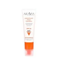 Увлажняющий крем-флюид для лица DEEP HYDRATION AQUA FLUID SPF 30 Aravia