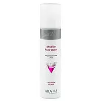 Мицеллярная вода 3 в 1 с экстрактом готу кола Micellar Pure Water Aravia