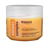 Крем-парафин Energy complex с эфирными маслами Апельсина, Мандарина и Грейпфрута Kapous
