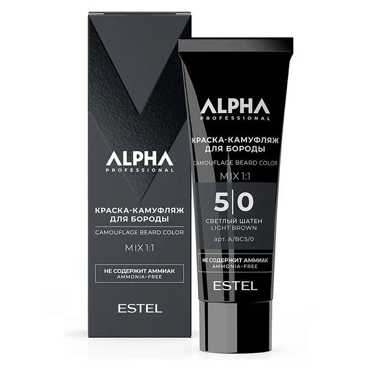 Краска-камуфляж для бороды Alpha