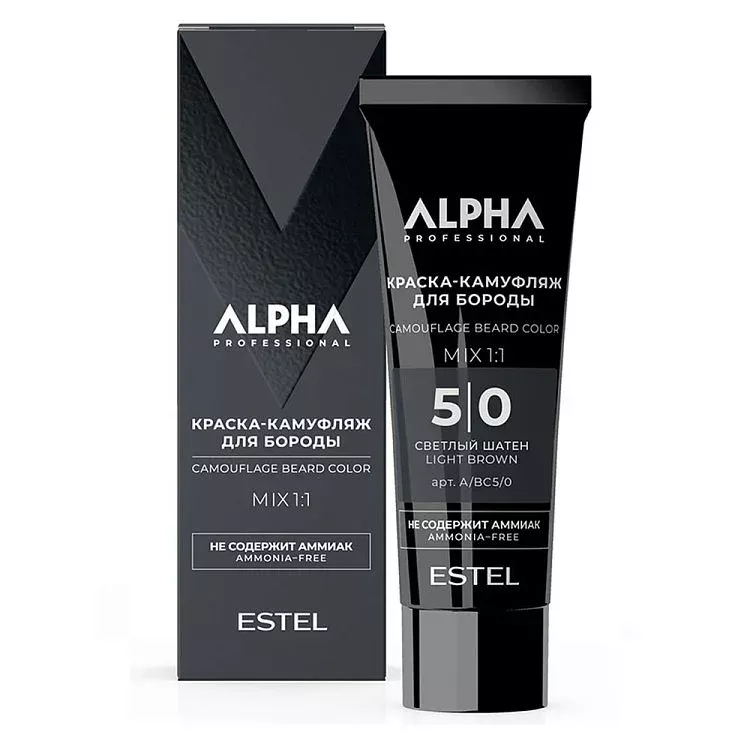 Краска-камуфляж для бороды Alpha