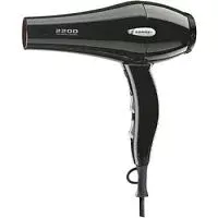 Фен Mega Cosmo 2200 Tormalionic черный HD-NA4422/2 Gamma PIU SRL