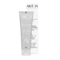 Очищающая маска для лица с вулканическим пеплом и серой BLACK CLEANSE MASK Aravia