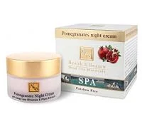 Крем для лица ночной укрепляющий на основе граната Health & Beauty