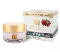 Крем для лица ночной укрепляющий на основе граната Health & Beauty