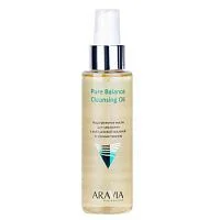 Гидрофильное масло для умывания с салициловой кислотой и чёрным тмином Pure Balance Cleansing Oil Aravia