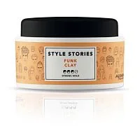 Глиняная паста сильной фиксации для эффекта матовых волос Style Stories Funk Clay Alfaparf Milano