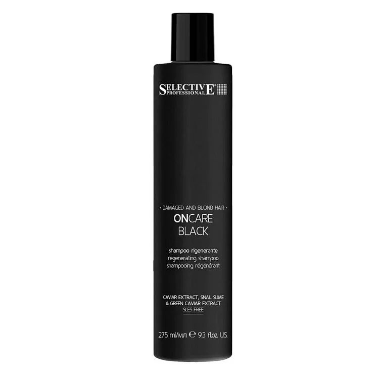 Шампунь для светлых и поврежденных волос Black