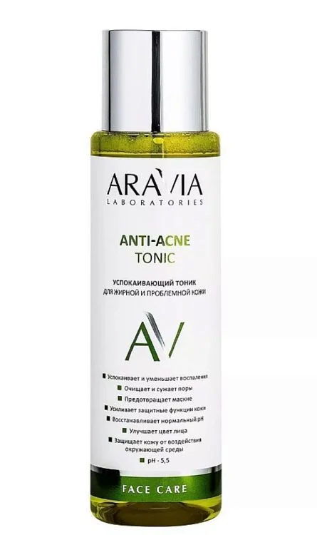 Успокаивающий тоник для жирной и проблемной кожи Anti-Acne Tonic