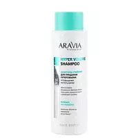 Шампунь-стайлинг для придания суперобъема и повышения густоты волос Hyper Volume Shampoo Aravia