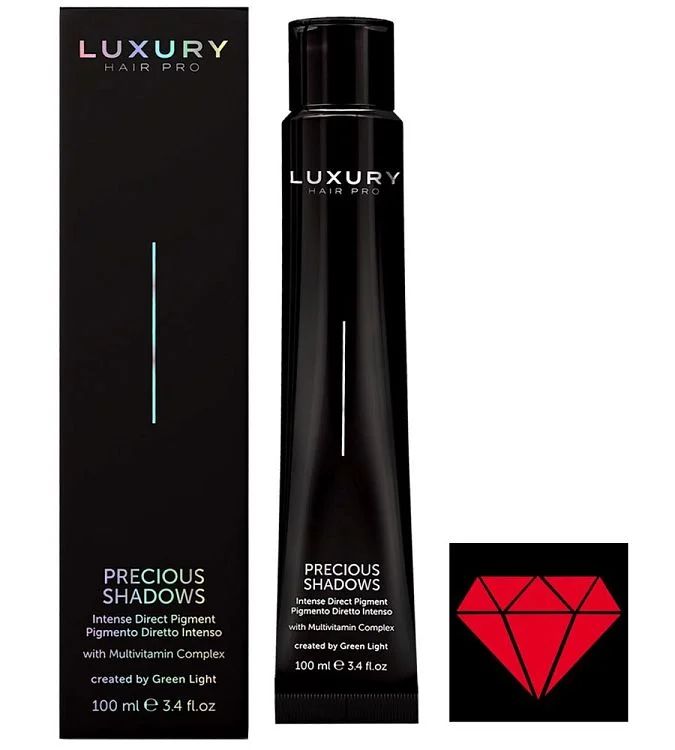 Интенсивный прямой пигмент Драгоценные оттенки Красный рубин Precious Shadows Red Ruby