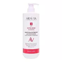 Шампунь-активатор для роста волос Biotin Grow Shampoo (1000 мл) Aravia