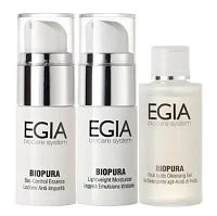 Дорожный набор №1 для жирной и проблемной кожи Egia
