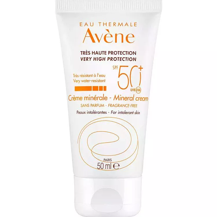 Солнцезащитный минеральный крем SPF 50+ (C35577, 50 мл)