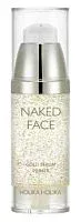 Праймер-сыворотка для сияния кожи Naked Face Gold Primer Holika Holika