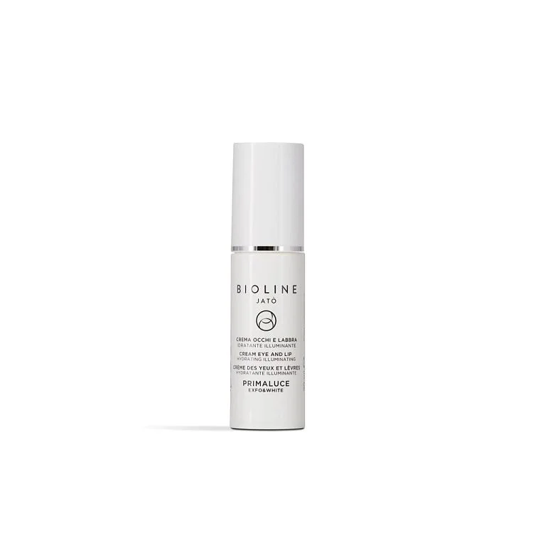 Осветляющий крем для глаз Primaluce Exfo&White Cream Eye And Lip Hydrating Illuminating