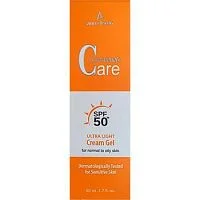 Ультралегкий крем-гель SPF 50+ для нормальной и жирной кожи Anna Lotan