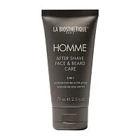 Ревитализирующая эмульсия для ухода за кожей лица и бородой After Shave, Face & Beard Care La Biosthetique