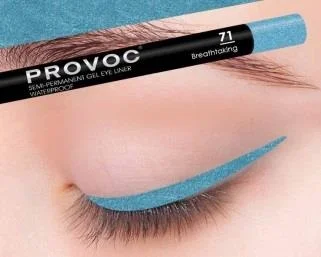 Гелевая подводка в карандаше для глаз gel eye liner (PV0071, 71, бирюзовый, 1 шт)