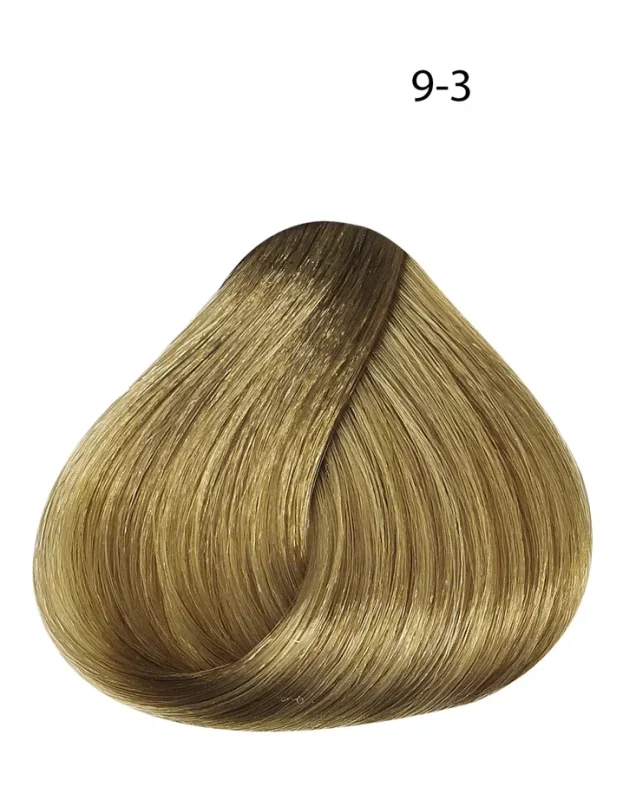 Стойкая крем-краска для волос Kydra Creme (KC00093, 9/3, Blond tres clair dore, 60 мл, Золотистые/Медные оттенки)