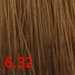 Стойкая крем-краска Suprema color (3632, 60/6.32, темный блондин золотистый ирис, 60 мл, Бежево-коричневые тона)