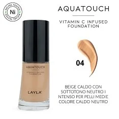 Увлажняющая тональная основа Aquatouch Foundation (2166R17-004, N.4, N.4, 30 мл)