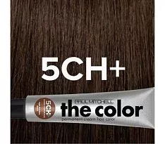 Перманентный краситель The Color Chromalux (5CH, 5CH, Светло-коричневый, 90 мл, Пепельный/Дымчатый/Платиновый)