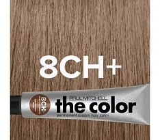 Перманентный краситель The Color Chromalux (8CH, 8CH, светлый блондин, 90 мл, Пепельный/Дымчатый/Платиновый)