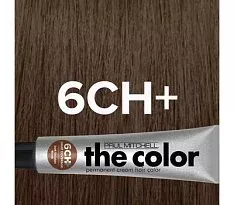 Перманентный краситель The Color Chromalux (6CH, 6CH, темный блондин, 90 мл, Пепельный/Дымчатый/Платиновый)