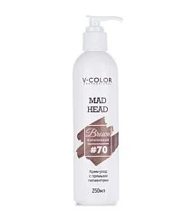 Крем-уход с прямыми пигментами Mad Head (71261, 70, Коричневый, 250 мл)