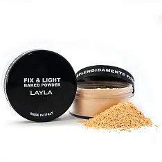 Пудра рассыпчатая для лица фиксирующая Fix & Light Baked Powder (2344R27-002, N.2, N.2, 1 шт)
