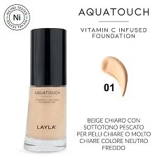 Увлажняющая тональная основа Aquatouch Foundation (2166R17-001, N.1, N.1, 30 мл)