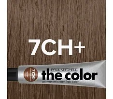 Перманентный краситель The Color Chromalux (7CH, 7CH, блондин, 90 мл, Пепельный/Дымчатый/Платиновый)