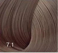 Перманентный крем-краситель для волос Expert Color (8022033104106, 7/1, русый пепельный, 100 мл)