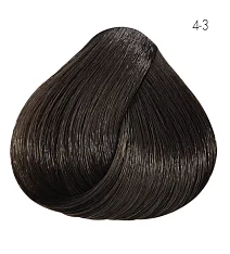 Стойкая крем-краска для волос Kydra Creme (KC00043, 4/3, Chatain dore, 60 мл, Золотистые/Медные оттенки)