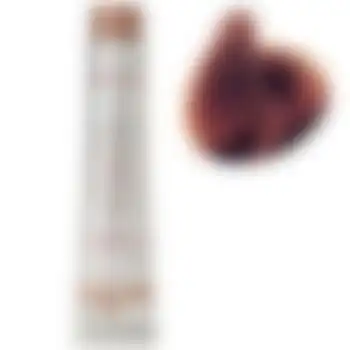 Стойкая крем-краска Темный медный блондин 6.4 Luxury Hair Color Dark Copper Blond 6.4 Green Light 100 мл