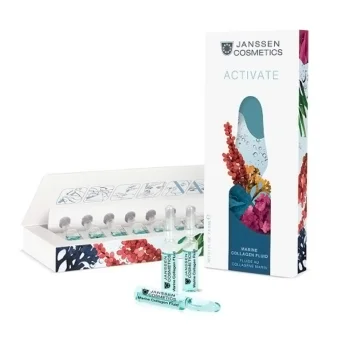 Укрепляющий лифтинг-концентрат с коллагеном Marine Collagen fluid Janssen Cosmetics