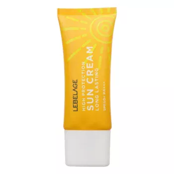 Устойчивый солнцезащитный крем SPF50+ High Protection Long Lasting Sun Cream Lebelage 30 мл
