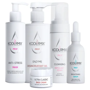 Набор аппаратной косметики для проблемной, комбинированной и жирной кожи Kodermix 1 шт
