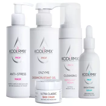 Набор аппаратной косметики для проблемной, комбинированной и жирной кожи Kodermix