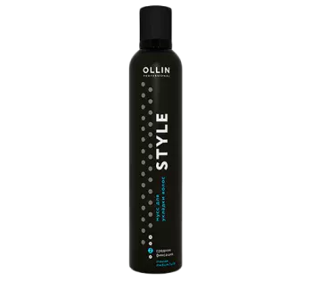 Мусс для укладки волос средней фиксации Mousse Medium Hold Ollin Style Ollin Professional 250 мл Мусс для укладки волос средней фиксации Mousse Medium Hold Ollin Style Ollin Professional 250 мл