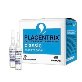 Лосьон против выпадения интенсивного действия в ампулах Placentrix Classic Farmagan 10*10 мл