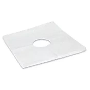 Салфетки для массажного кресла с отверстием Спанлейс Белые 30х40 см Чистовье 50 шт