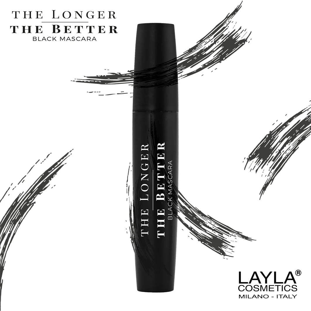 Тушь для ресниц удлиняющая черная The Longer The Better Black Mascara