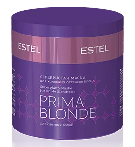 Серебристая маска для холодных оттенков блонд Prima Blond Estel 300 мл