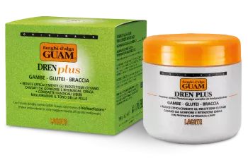 Антицеллюлитная маска с дренажным эффектом Dren Plus Fanghi D`alga Guam 500 г